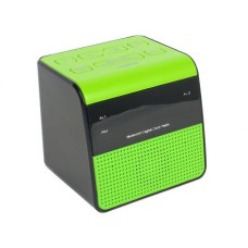 Радиобудильник Harper HRCB-7768 зелёный чёрный