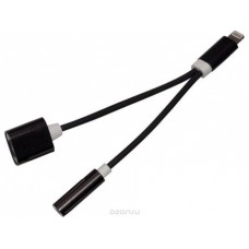 Harper IPC-308, Black кабель-переходник Lightning-3,5 мм