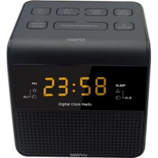 Радио-будильник Harper HRCB-7750, Black