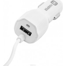 Автомобильное зарядное устройство Harper CCH-3115, H00002156, white
