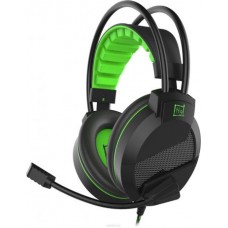 Игровые наушники Harper Gaming Mirage, GHS-R101, черный, зеленый
