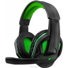 Игровые наушники Harper Gaming Mirro, GHS-R100, черный, зеленый