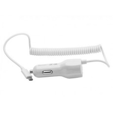 Автомобильное зарядное устройство HARPER CCH-3113 WHITE 1xUSB + кабель MicroUSB