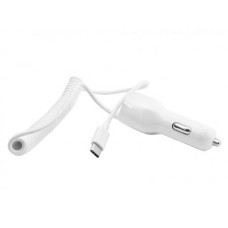 Автомобильное зарядное устройство HARPER CCH-3118 WHITE 1xUSB + кабель USB Type-C