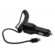Автомобильное зарядное устройство HARPER CCH-3115 BLACK 1xUSB + кабель Lightning