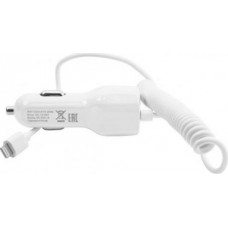 Автомобильное зарядное устройство Harper CCH-3115 USB 8-pin Lightning 2.1A белый