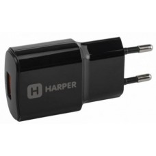Сетевое зарядное устройство Harper WCH-8833 3 А черный H00002168