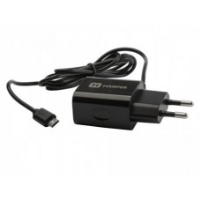 Сетевое зарядное устройство Harper WCH-5113 BLACK 1xUSB 2.1A + кабель MicroUSB