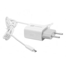 Сетевое зарядное устройство HARPER WCH-5113 WHITE 1xUSB 2.1A + кабель MicroUSB
