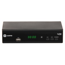 Приемник телевизионный DVB-T2 Sven EASY SEE-122 DD Harper HDT2-2010 black