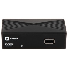 DVB-T2 приставка Harper HDT2-1010 Black