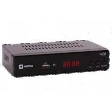 DVB-T2 приставка Harper HDT2-5050 black