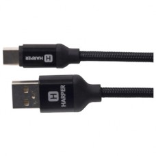 Кабель HARPER USB - USB type-C (BRCH-710) 1 м черный