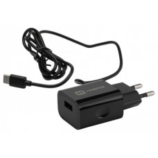 Сетевое зарядное устройство HARPER WCH-5115 BLACK 1xUSB 2.1A + кабель Lightning