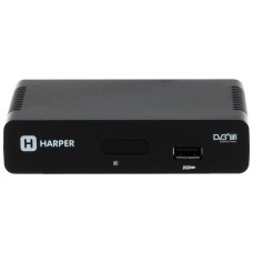 DVB-T2 приставка Harper HDT2-1108 Black