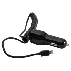 Зарядное устройство Harper CCH-3115 USB 2.1A кабель Lighting Black