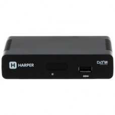 Приемник телевизионный DVB-T2 Harper HDT2-1108