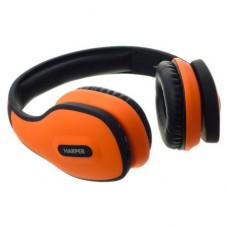 наушники с оголовьем HARPER HB-401 Orange с микроф.оранж.