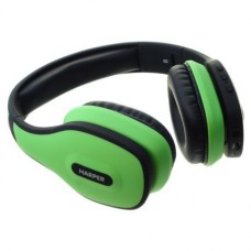 наушники с оголовьем HARPER HB-401 Green с микроф.зел.