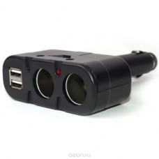 Harper DP-033, Black разветвитель гнезда прикуривателя