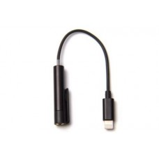 Переходник HARPER IPC-808, Lightning - Jack 3.5мм (m), 0.15м, черный