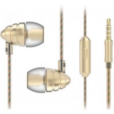 Парфюмированные наушники с микрофоном Harper HV-805 gold