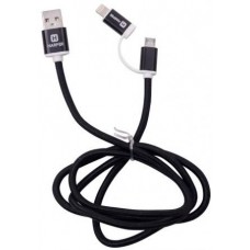 Кабель Lightning 1м Harper BRCH-410 круглый H00001361