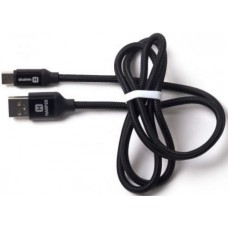 Кабель Type-C 1м Harper BRCH-710 круглый черный H00001356