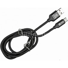 Кабель HARPER USB Type-C - USB 2.0, 1.0м, черный [brch-710]