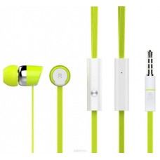 Гарнитура HARPER KIDS HV-104 Проводные / Вставные с микрофоном / Зеленый / 20 Гц - 20 кГц / Двухстороннее / Mini-jack / 3.5 мм