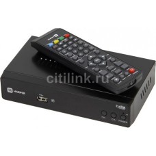 Ресивер DVB-T2 HARPER HDT2-5050, черный