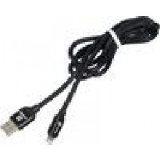 Кабель HARPER Lightning (m) - USB A(m), 1.0м, черный [sch-530]