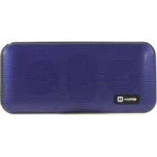 Портативная колонка HARPER PSPB-200 Blue Беспроводная акустика / 2 x 5 Вт / 180 - 18000 Гц / Bluetooth 4.2 / microSD